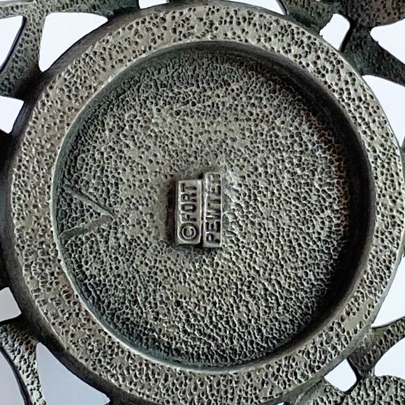 Fort Pewter Lid Jar Container Topper Golf Clubs - Picture 5 of 8